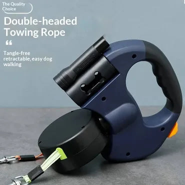 Automatic Retractable Dog Leash - Dual Size Options with Brake & Lock Safety System