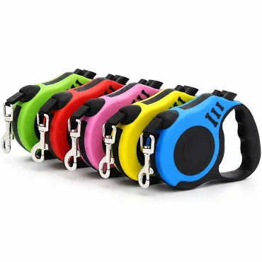 Automatic Retractable Dog Leash - Dual Size Options with Brake & Lock Safety System